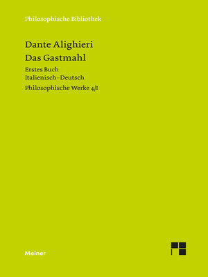 cover image of Das Gastmahl. Erstes Buch